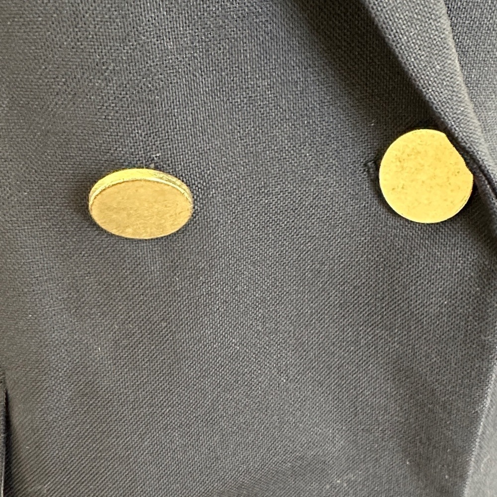 J. Crew Navy Blazer with Gold Accents - Picture 4 of 14